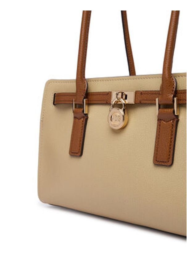 MICHAEL Michael Kors Torebka 30T6GNXT0T Beżowy. Kolor: beżowy. Materiał: skórzane