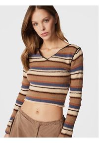BDG Urban Outfitters Sweter 75438184 Brązowy Regular Fit. Kolor: brązowy. Materiał: syntetyk