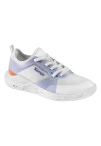 KEMPA - Damskie buty halowe Kempa Kourtfly. Kolor: fioletowy, biały, wielokolorowy. Sport: piłka ręczna