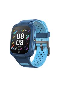 FOREVER - Smartwatch sportowy dziecięcy Forever Kids Find Me 2 KW-210 GPS. Rodzaj zegarka: smartwatch. Kolor: niebieski. Styl: sportowy