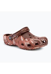 Klapki Crocs Classic Marbled Clog. Kolor: wielokolorowy, brązowy #1