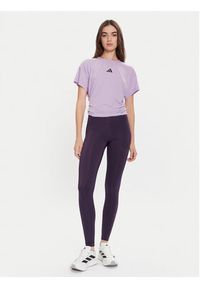Adidas - adidas T-Shirt Power JX1191 Fioletowy Regular Fit. Kolor: fioletowy. Materiał: syntetyk #4