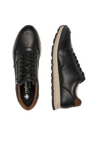 Rieker Sneakersy B0504-00 Czarny. Kolor: czarny. Materiał: skóra #6