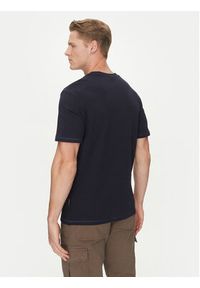 Napapijri T-Shirt S-Vanni NP0A4IEA Granatowy Regular Fit. Kolor: niebieski. Materiał: bawełna #4