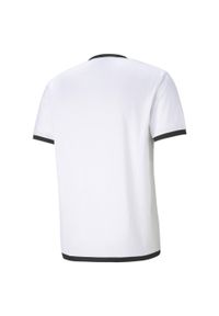 Puma - Męska koszulka piłkarska teamLIGA PUMA White Black. Kolor: biały, czarny, wielokolorowy. Sport: piłka nożna