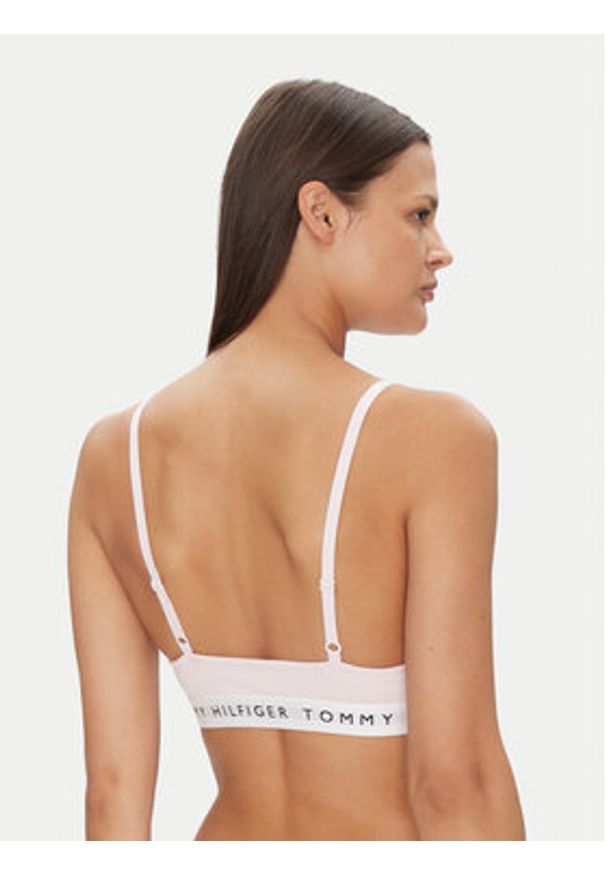 TOMMY HILFIGER - Tommy Hilfiger Biustonosz braletka UW0UW05715 Różowy. Kolor: różowy. Materiał: bawełna