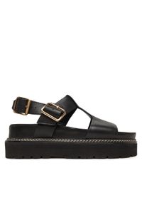 Clarks Sandały Orianna Sky 26181263 Czarny. Kolor: czarny. Materiał: skóra