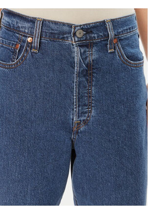 Levi's® Jeansy Ribcage 72693-0200 Granatowy Straight Fit. Kolor: niebieski