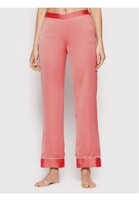 Etam Spodnie piżamowe Gia 6530732 Różowy Regular Fit. Kolor: różowy. Materiał: syntetyk #1