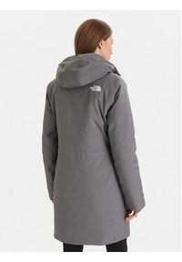 The North Face Parka Arctic NF0A84J2 Szary Regular Fit. Kolor: szary. Materiał: syntetyk
