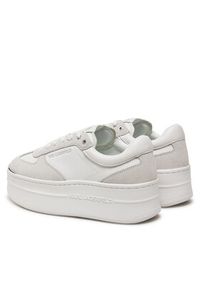 Karl Lagerfeld - KARL LAGERFELD Sneakersy Kobo III KL65025 Biały. Kolor: biały. Materiał: skóra