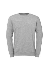 UHLSPORT - Bluza Uhlsport Essential. Kolor: wielokolorowy, szary, czarny. Materiał: prążkowany. Wzór: napisy. Sport: piłka nożna #1