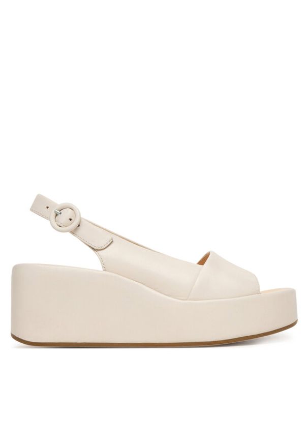 HÖGL Sandały 0-182530 Kremowy. Kolor: kremowy. Materiał: skóra