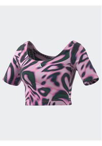 Adidas - adidas T-Shirt IM2566 Różowy Loose Fit. Kolor: różowy. Materiał: syntetyk #8