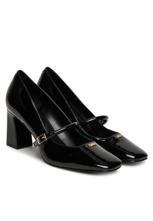 DKNY Czółenka Carley K3511584 Czarny. Kolor: czarny. Materiał: skóra