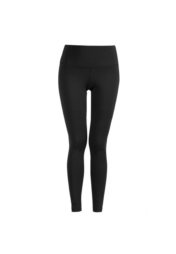 ENDURANCE - Damskie legginsy Athlecia Franz. Kolor: czarny. Sport: bieganie, fitness