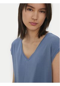 Vero Moda T-Shirt Filli 10247666 Niebieski Regular Fit. Kolor: niebieski. Materiał: syntetyk #3