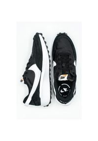 Buty do chodzenia, Nike Waffle Debut DH9522-001. Kolor: czarny. Materiał: guma, materiał, tkanina, syntetyk. Sport: turystyka piesza