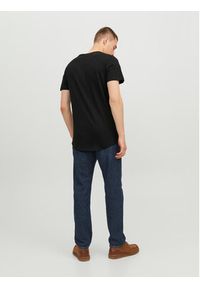 Jack & Jones - Jack&Jones T-Shirt Noa 12113648 Czarny Long Line Fit. Kolor: czarny. Materiał: bawełna #7