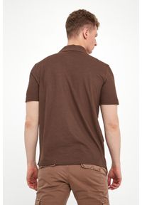 Aeronautica Militare - Polo męskie z haftem AERONAUTICA MILITARE. Typ kołnierza: polo. Wzór: haft #3