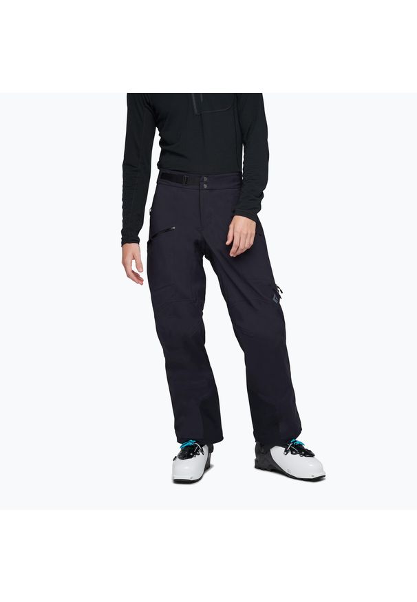 Spodnie skiturowe męskie Black Diamond Recon Lt Stretch. Kolor: czarny. Długość: długie