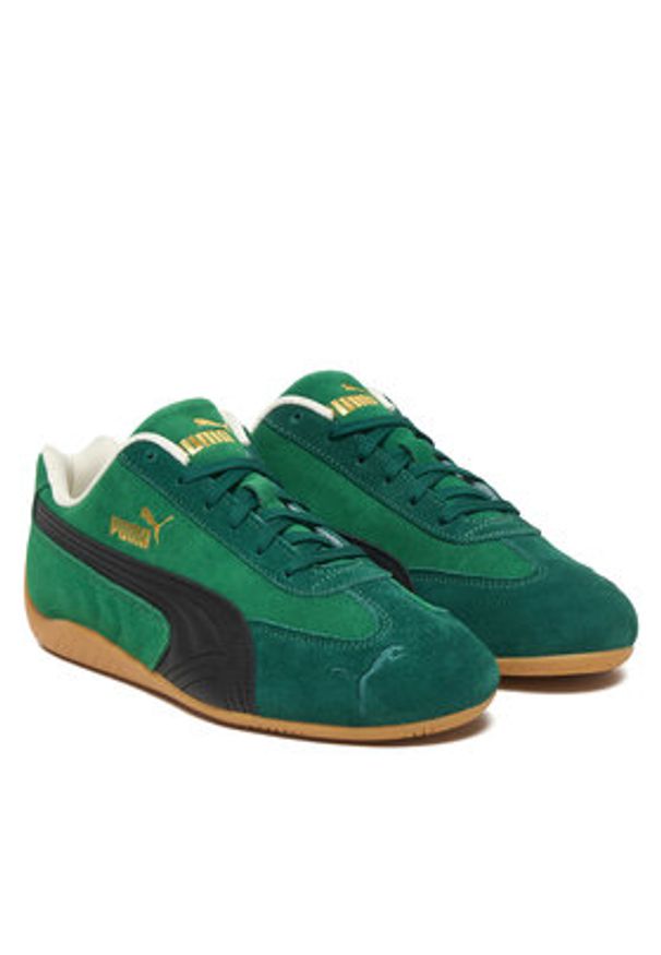 Puma Sneakersy Speedcat Vine 406329 54 Zielony. Kolor: zielony. Materiał: zamsz, skóra