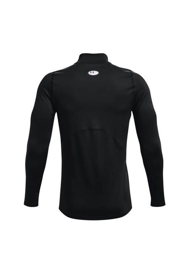 Koszulka treningowa męska Under Armour 1366066001. Kolor: czarny, wielokolorowy. Materiał: poliester. Długość rękawa: długi rękaw. Długość: długie. Sport: bieganie