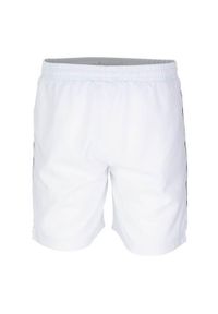 Spodnie treningowe męskie Fila Short Riley. Kolor: biały, wielokolorowy. Materiał: syntetyk, materiał. Długość: krótkie #2