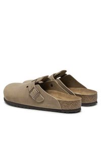 Birkenstock Klapki Boston SFB LEOI 1018147 Brązowy. Kolor: brązowy. Materiał: skóra #5
