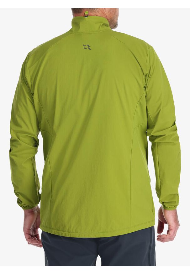 Kurtka softshell męska Rab Borealis Tour Jacket. Kolor: zielony. Materiał: softshell