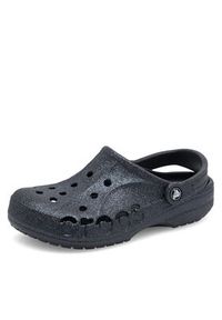 Crocs Klapki BAYA GLITTER CLOG 205925-001 Granatowy. Kolor: niebieski. Materiał: syntetyk, materiał