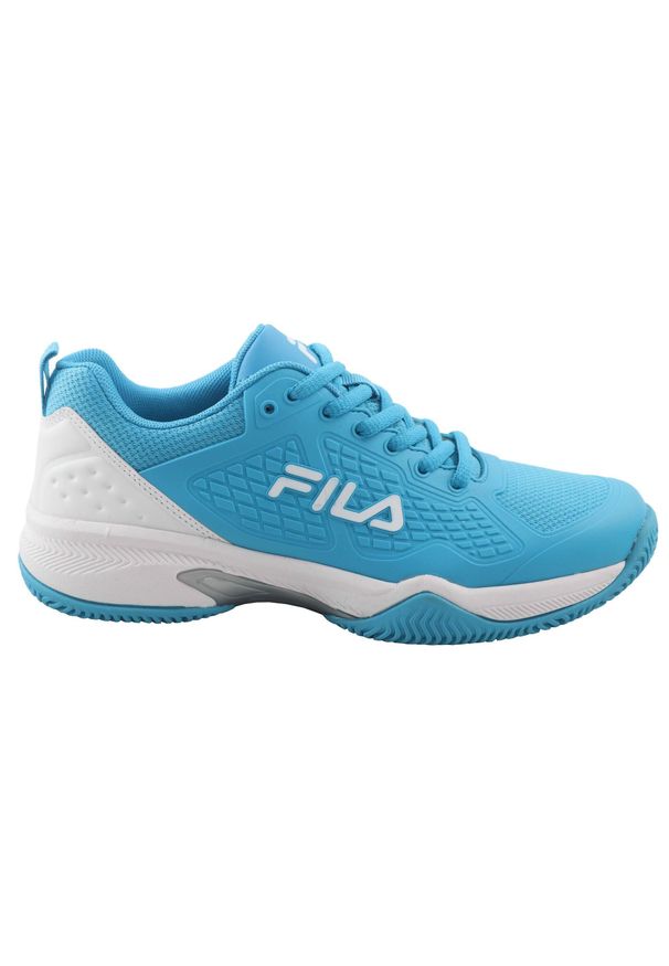 Buty tenisowe damskie Fila Incontro Women. Kolor: niebieski, biały, wielokolorowy. Sport: tenis