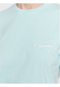 Tommy Jeans T-Shirt Signature DW0DW12940 Niebieski Relaxed Fit. Kolor: niebieski. Materiał: bawełna #5