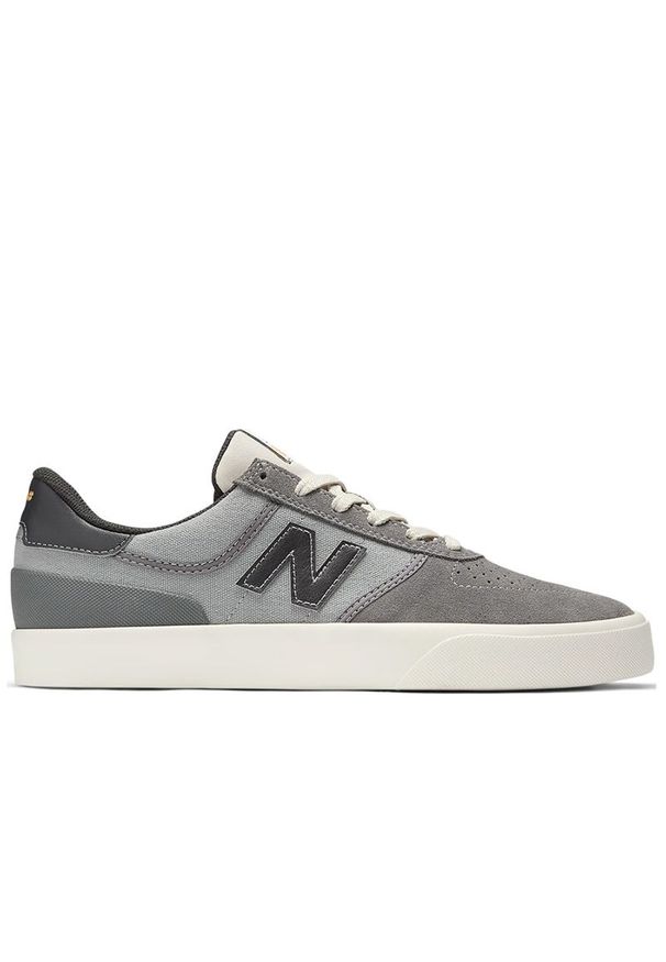 Buty męskie New Balance Numeric NM272LMP - szare. Kolor: szary. Materiał: zamsz, guma. Szerokość cholewki: normalna. Sport: skateboard
