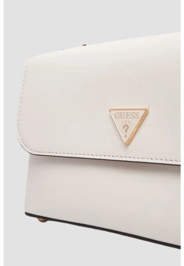 Guess - GUESS Biała damska torebka Daryna II. Kolor: biały. Materiał: skórzane. Styl: elegancki