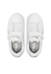 Fila Sneakersy Crosscourt Line Velcro Kids FFK0184 Biały. Kolor: biały #5