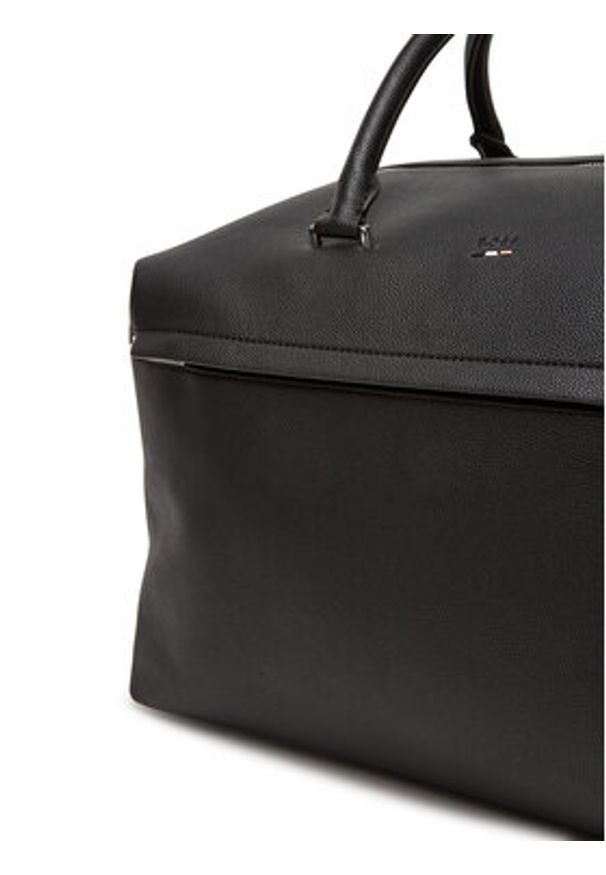 BOSS Torba 50548041 Czarny. Kolor: czarny. Materiał: skóra