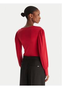 ACCESS FASHION Body 54-2018-324 Czerwony Slim Fit. Kolor: czerwony. Materiał: syntetyk #6