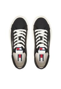 Tommy Jeans Sneakersy Tjw Flatform Sneaker Ltr EN0EN02964 Czarny. Kolor: czarny. Materiał: skóra #5