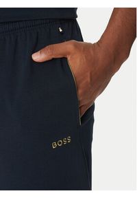 BOSS Szorty sportowe Mix&Match 50515314 Granatowy Regular Fit. Kolor: niebieski. Materiał: bawełna. Styl: sportowy #4