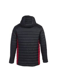 Kurtka z kapturem Joma Urban V. Typ kołnierza: kaptur. Kolor: wielokolorowy, czarny, czerwony. Materiał: puch. Sport: bieganie, fitness #2