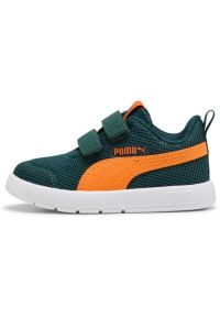 Adidasy Puma Courtflex V3 Mesh Inf Clyde Royal-puma W, Dzieci. Okazja: na uczelnię. Kolor: zielony. Materiał: mesh. Sport: joga i pilates