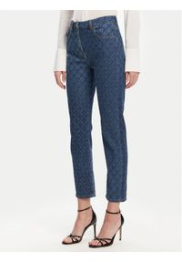 Elisabetta Franchi Jeansy PJ-95N-51E2-V400 Granatowy Regular Fit. Kolor: niebieski