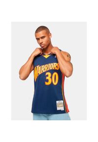 Mitchell & Ness - Koszulka NBA Golden State Warriors Stephen Curry. Kolor: niebieski. Sport: koszykówka #1