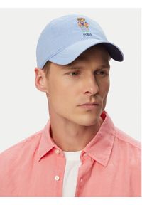 Polo Ralph Lauren Czapka z daszkiem 710B14599001 Błękitny. Kolor: niebieski. Materiał: len #3