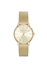Armani Exchange Zegarek Lola AX5536 Złoty. Kolor: złoty
