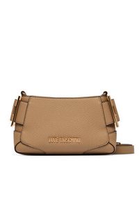 Love Moschino - LOVE MOSCHINO Torebka JC4096PP1PLT1105 Beżowy. Kolor: beżowy. Materiał: skórzane #6