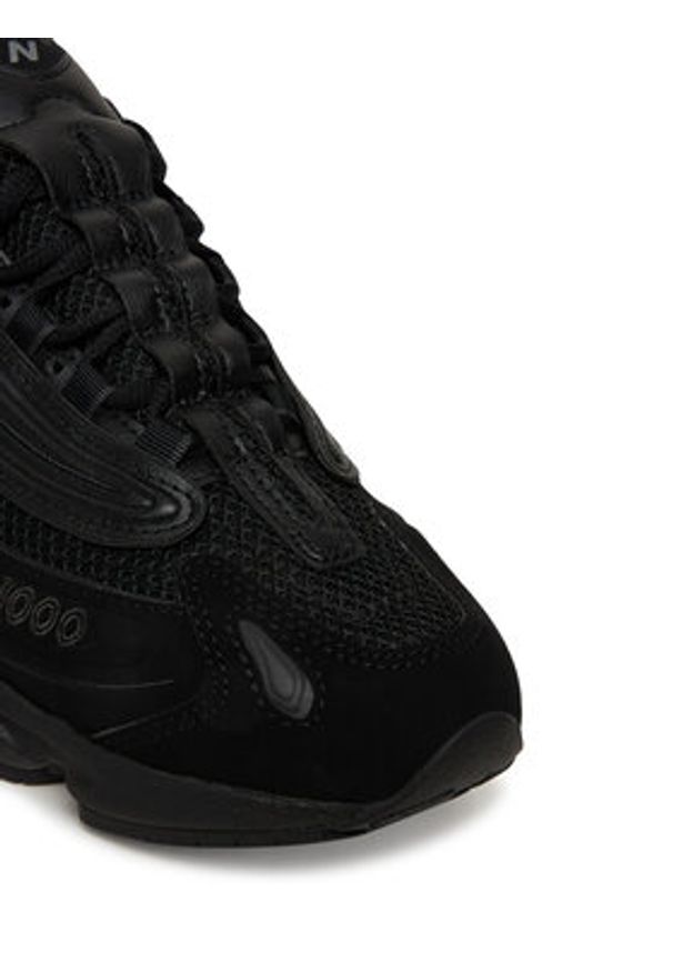 New Balance Sneakersy M1000B M Czarny. Kolor: czarny. Materiał: materiał