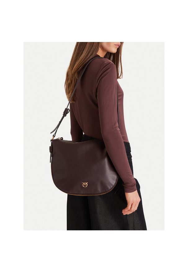 Pinko - Torebka PINKO. Kolor: czerwony