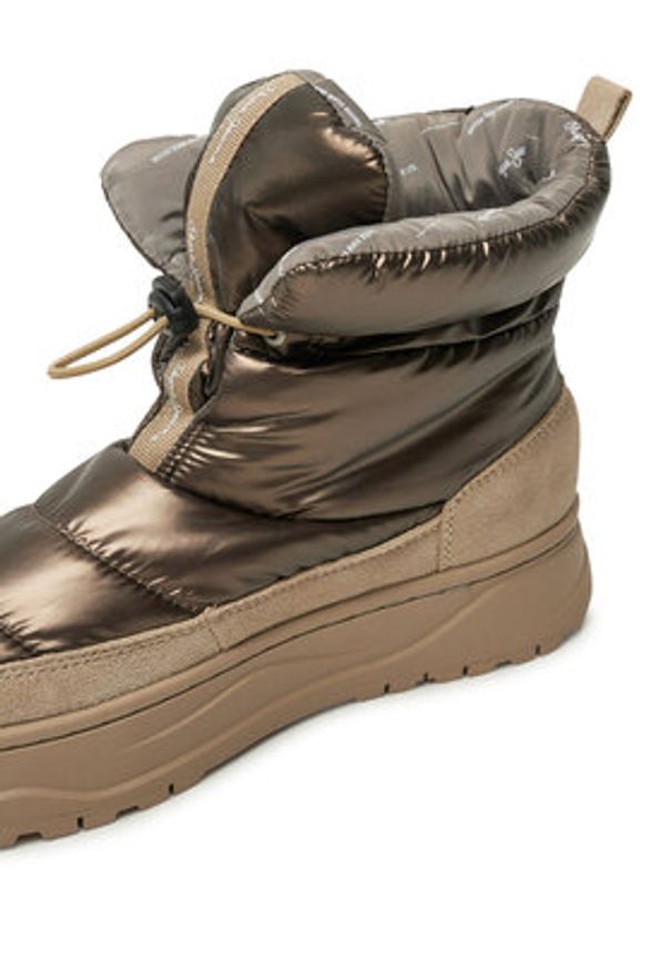 Pepe Jeans Śniegowce PLS50554 Beżowy. Kolor: beżowy. Materiał: materiał